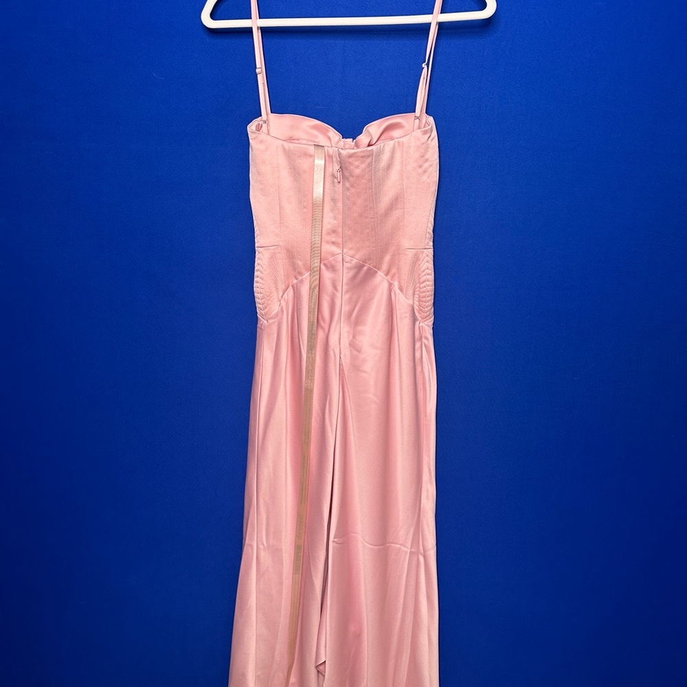 Pink Strapless dress